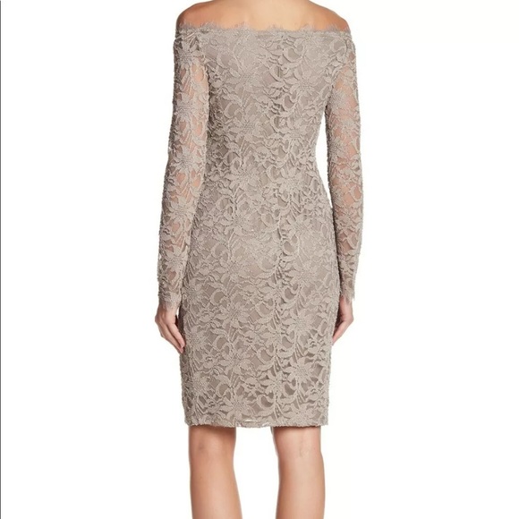 Marina taupe dress - Picture 6 of 6